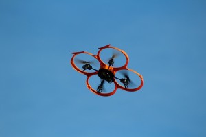 quadrocopter z powietrzu